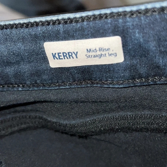 Navi dark wash Kerry mid rise straight leg jeans Sz 27 - Picture 4 of 11